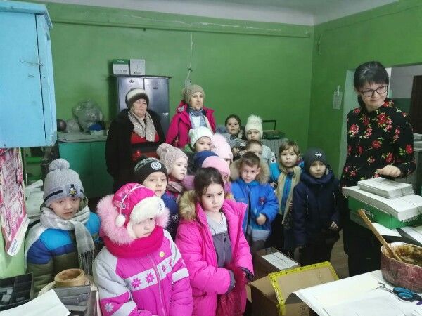 Воспитанники Кукморского детского сада "Чулпан" побывали в районной редакции