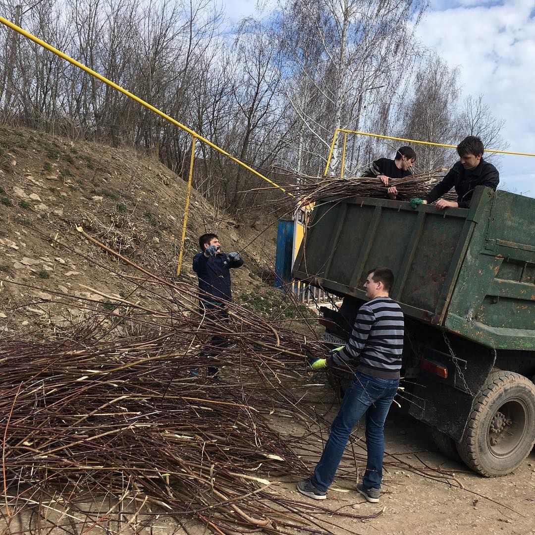 Фото: Кукморяне вышли на субботники