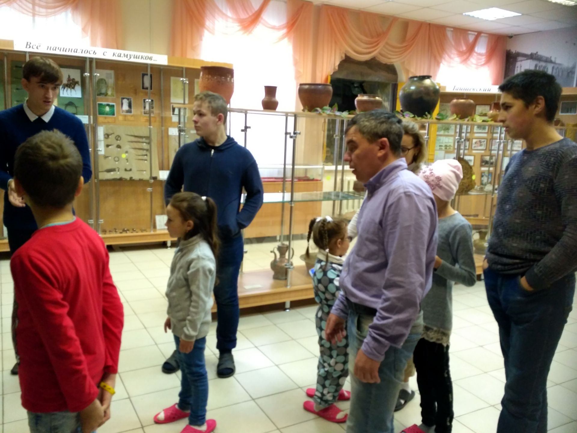 Реабилитанты центра «Милосердие» побывали в Кукморском краеведческом музее