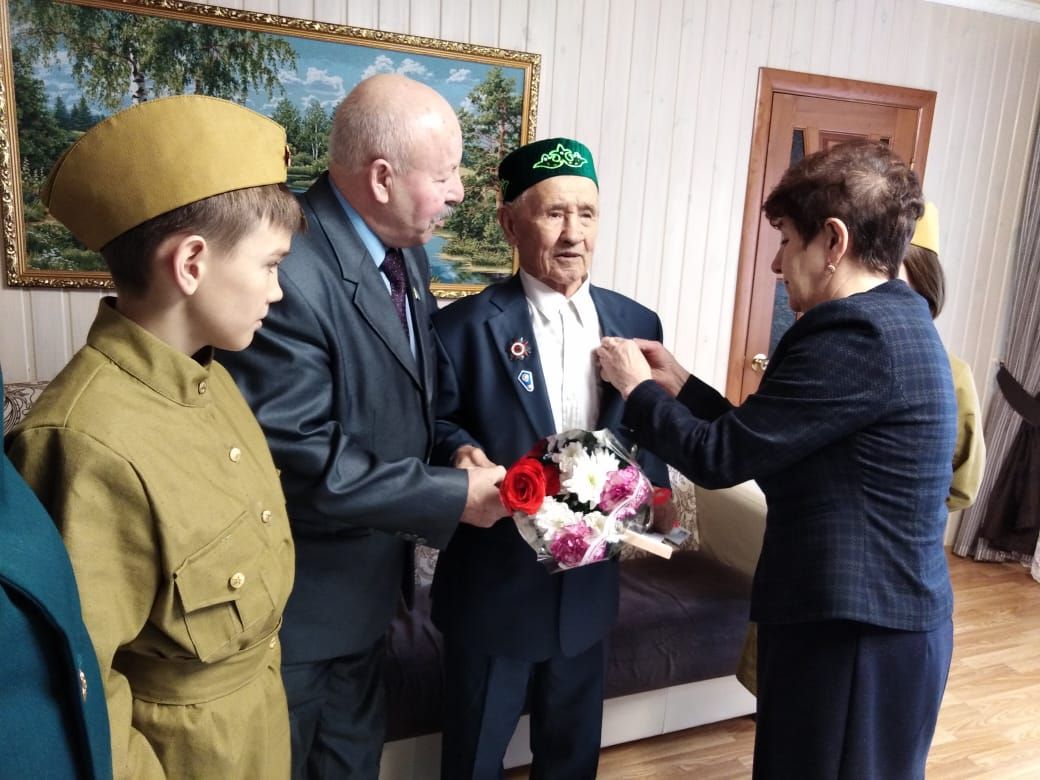 Ветеран войны из села Люга 23 февраля отмечает двойной праздник
