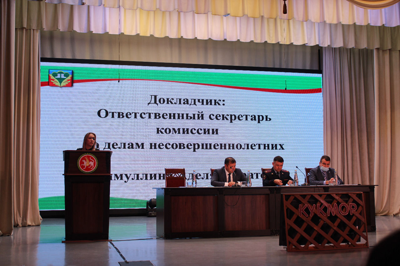 В Кукморе состоялось расширенное заседание комиссии безопасности дорожного движения