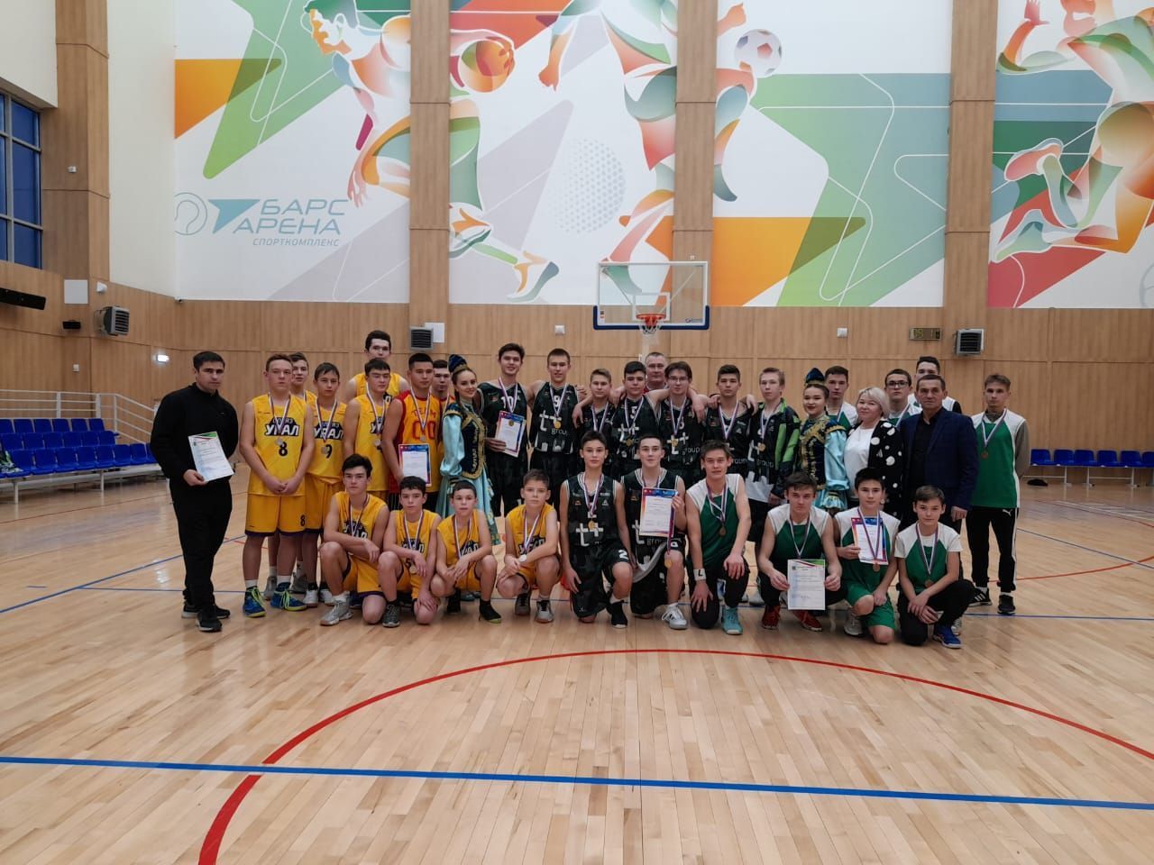 В Кукморе прошли игры муниципального этапа Чемпионата Школьной баскетбольный лиги «КЭС-БАСКЕТ»