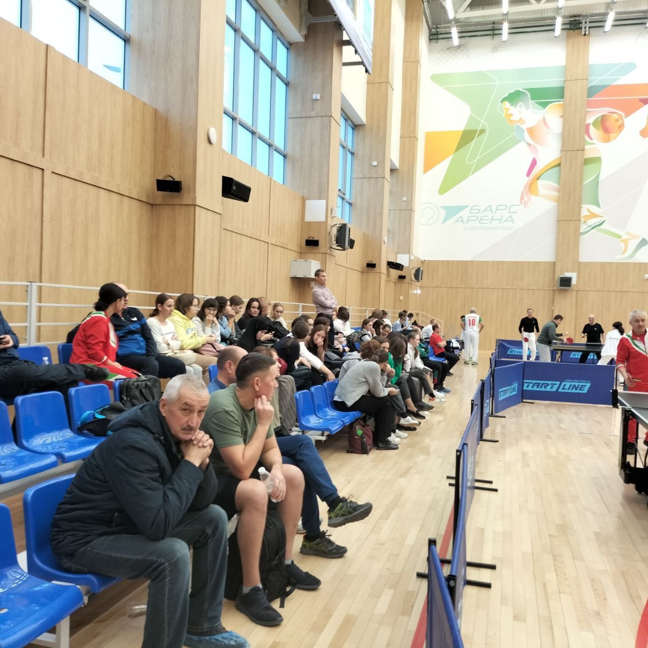 В Кукморе муниципальные служащие из Татарстан состязались в Спартакиаде по настольному теннису