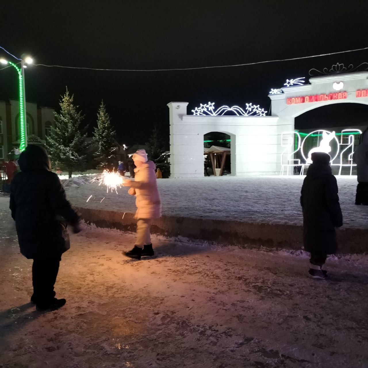 Прямой эфир: В Кукморе прошло народное новогоднее гуляние «Ну заяц, погоди!»