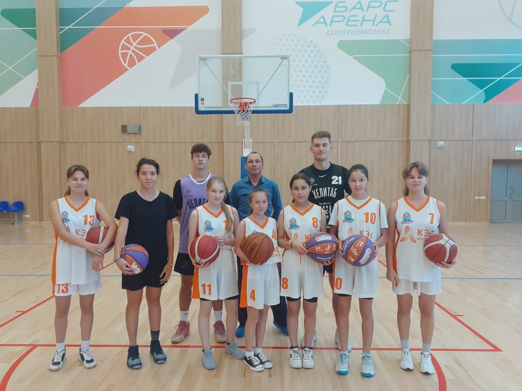Чемпионы России по баскетболу команды «ХелиТаб» провели мастер-класс для спортсменов Кукмора