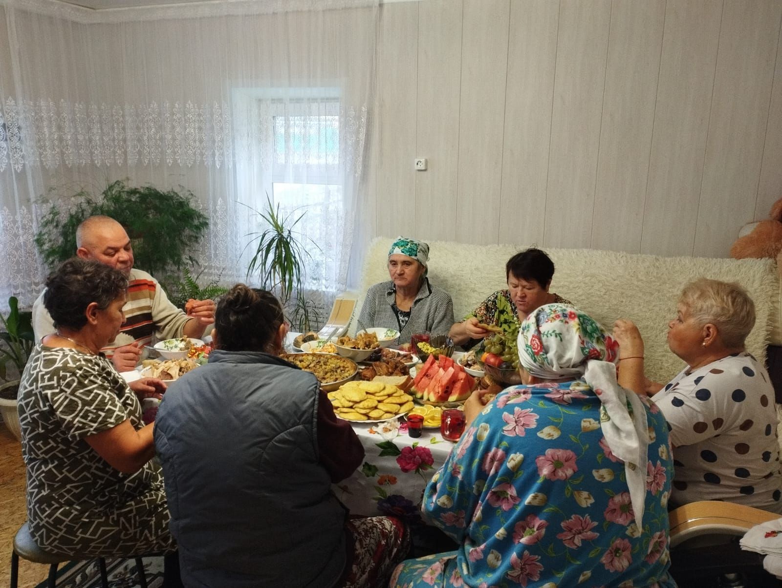 В хозяйстве Ильгамии Басировой из деревни Арпаяз состоялся праздник гусиного пера