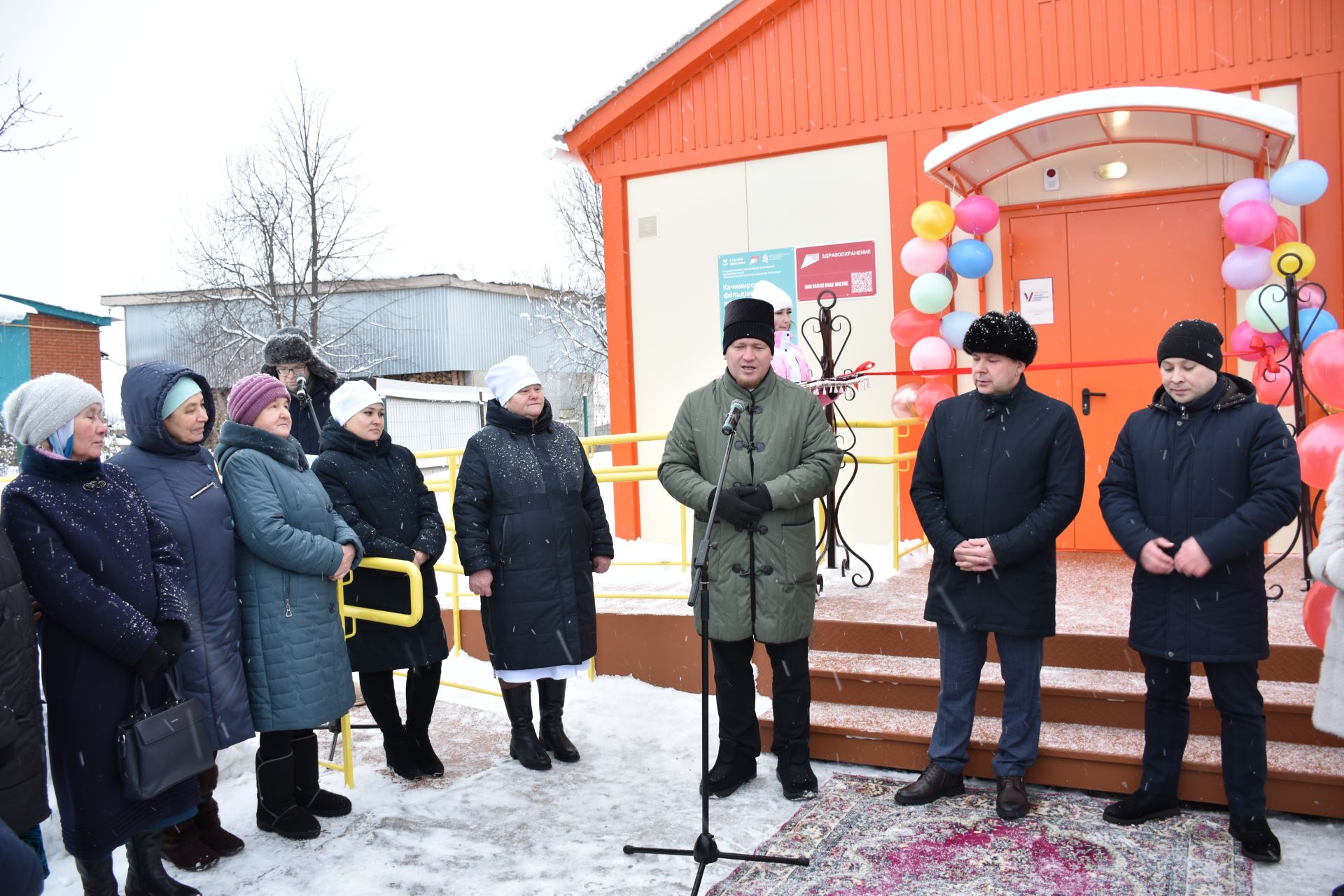 В деревне Качимир Кукморского района открыли модульный ФАП