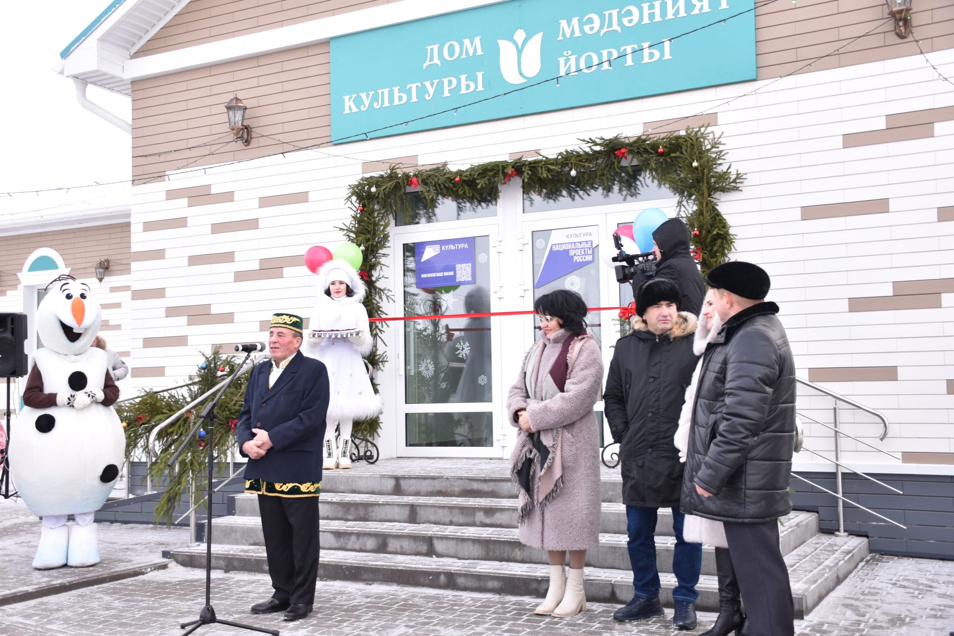 В деревнях Кошкино и Поршур Кукморского района открыли капитально отремонтированные дома культуры