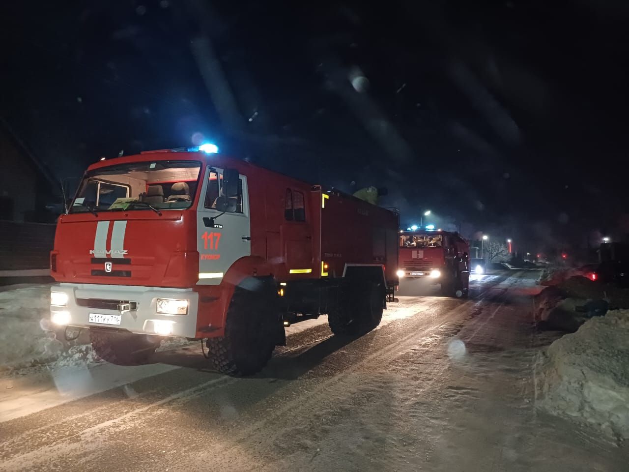 В Кукморе пожар полностью уничтожил дом, погибла пожилая женщина
