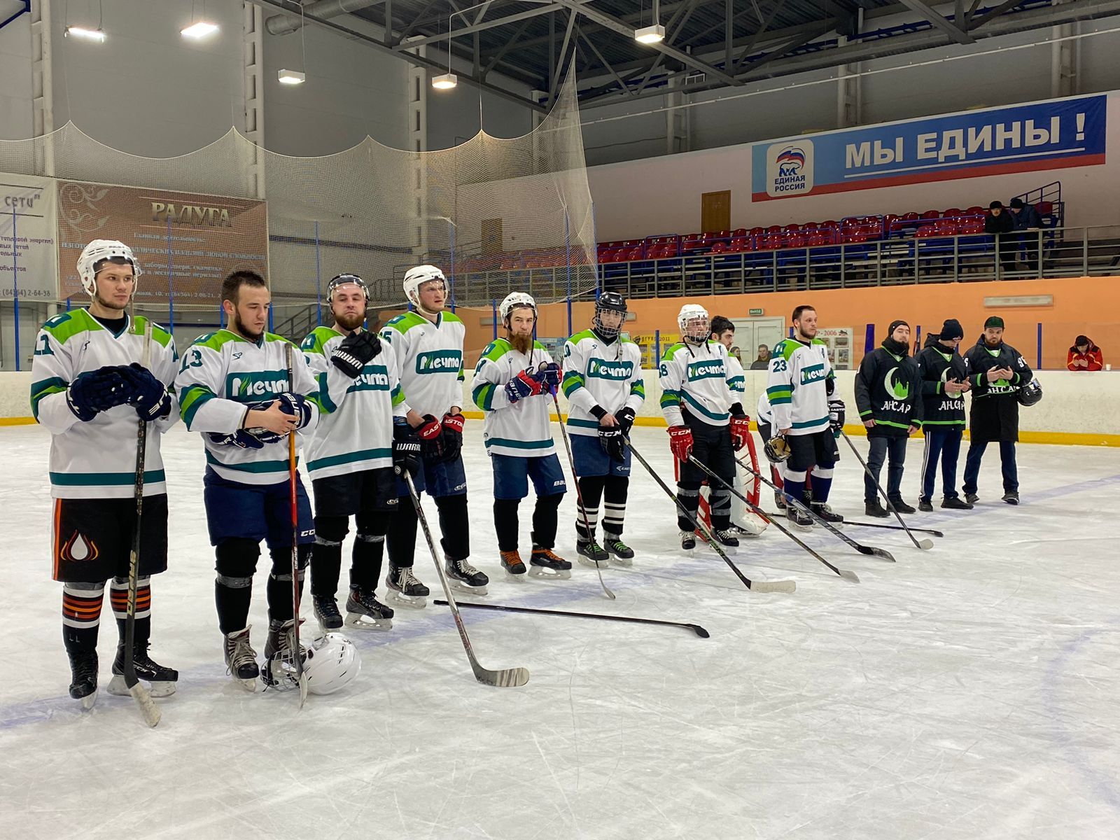 В Кукморе проходит хоккейный турнир среди мусульманских команд