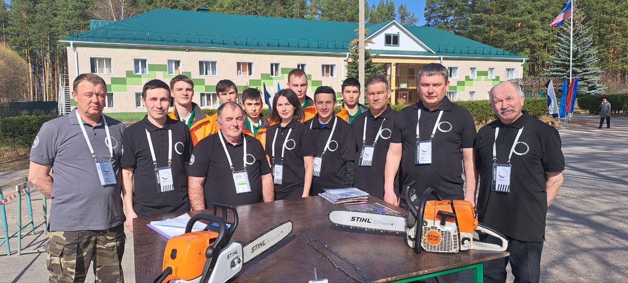 В Кукморском районе подвели итоги соревнований по компетенции «Вальщик леса» чемпионата по профессиональному мастерству «Профессионалы»