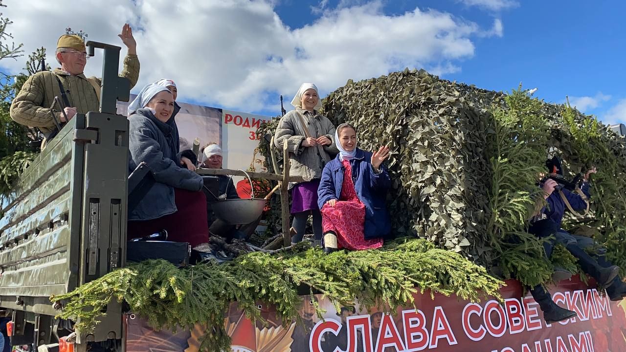 В Кукморе отмечают 78-летие Великой Победы