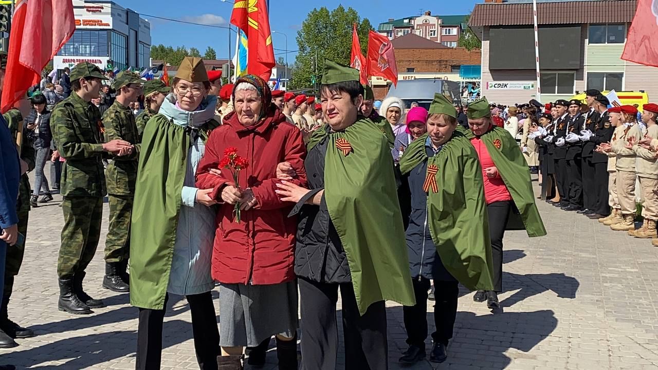 В Кукморе отмечают 78-летие Великой Победы