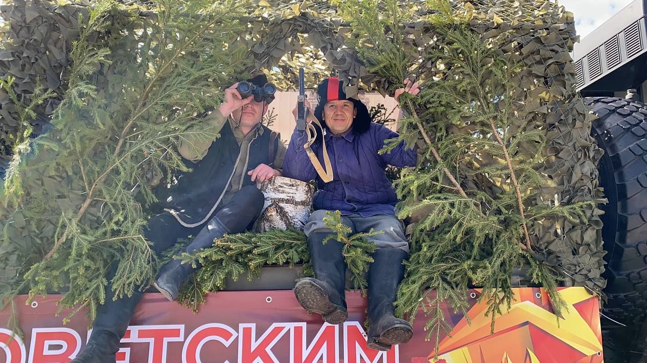 В Кукморе отмечают 78-летие Великой Победы