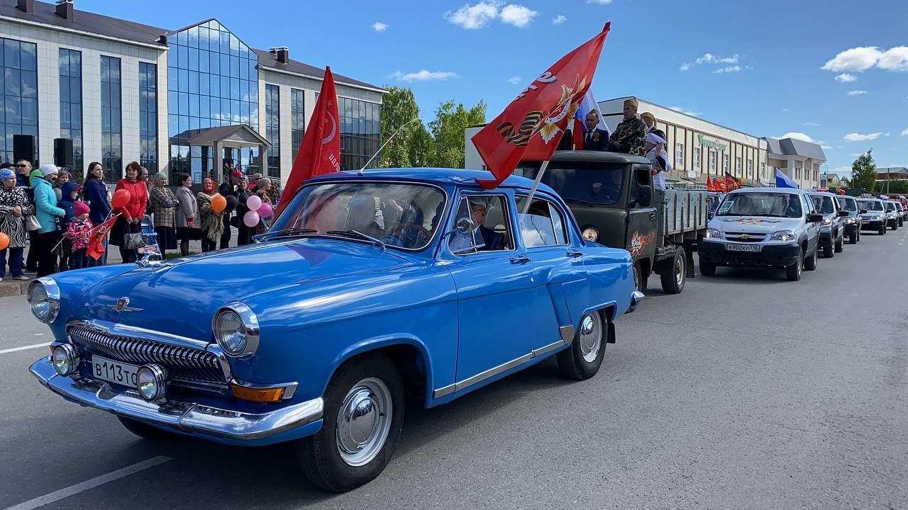 В Кукморе отмечают 78-летие Великой Победы