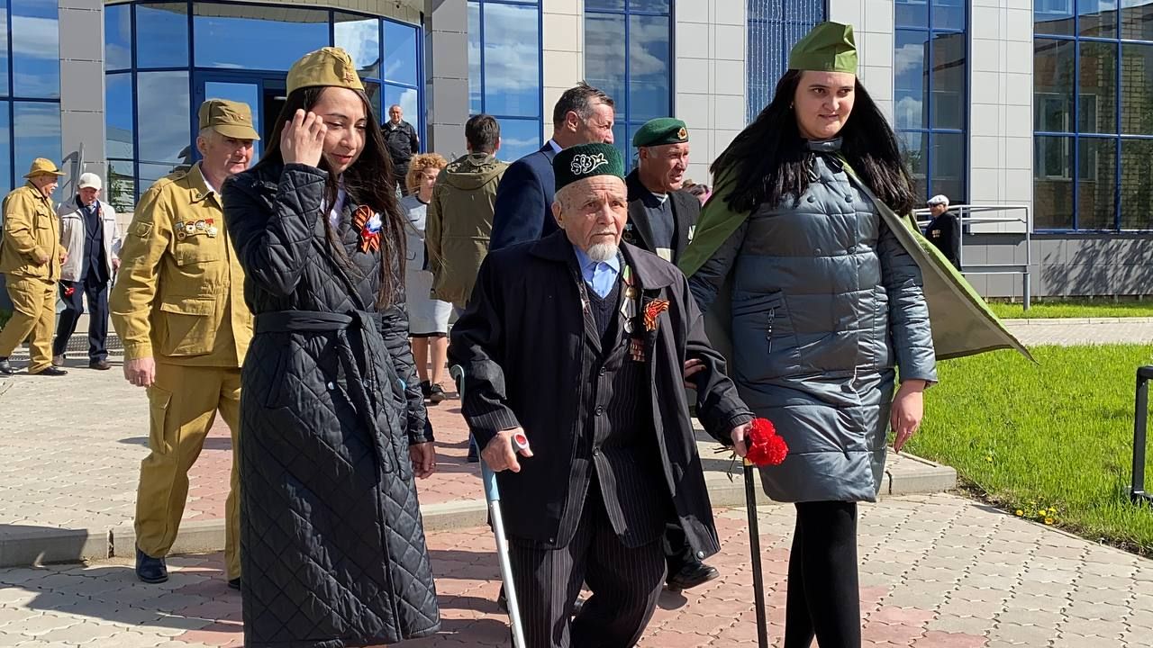В Кукморе отмечают 78-летие Великой Победы