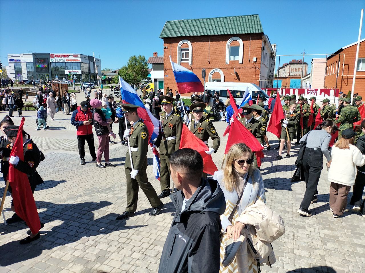 В Кукморе отмечают 78-летие Великой Победы