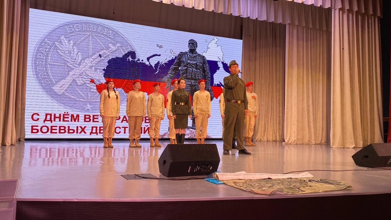 В Кукморе отметили День ветеранов боевых действий