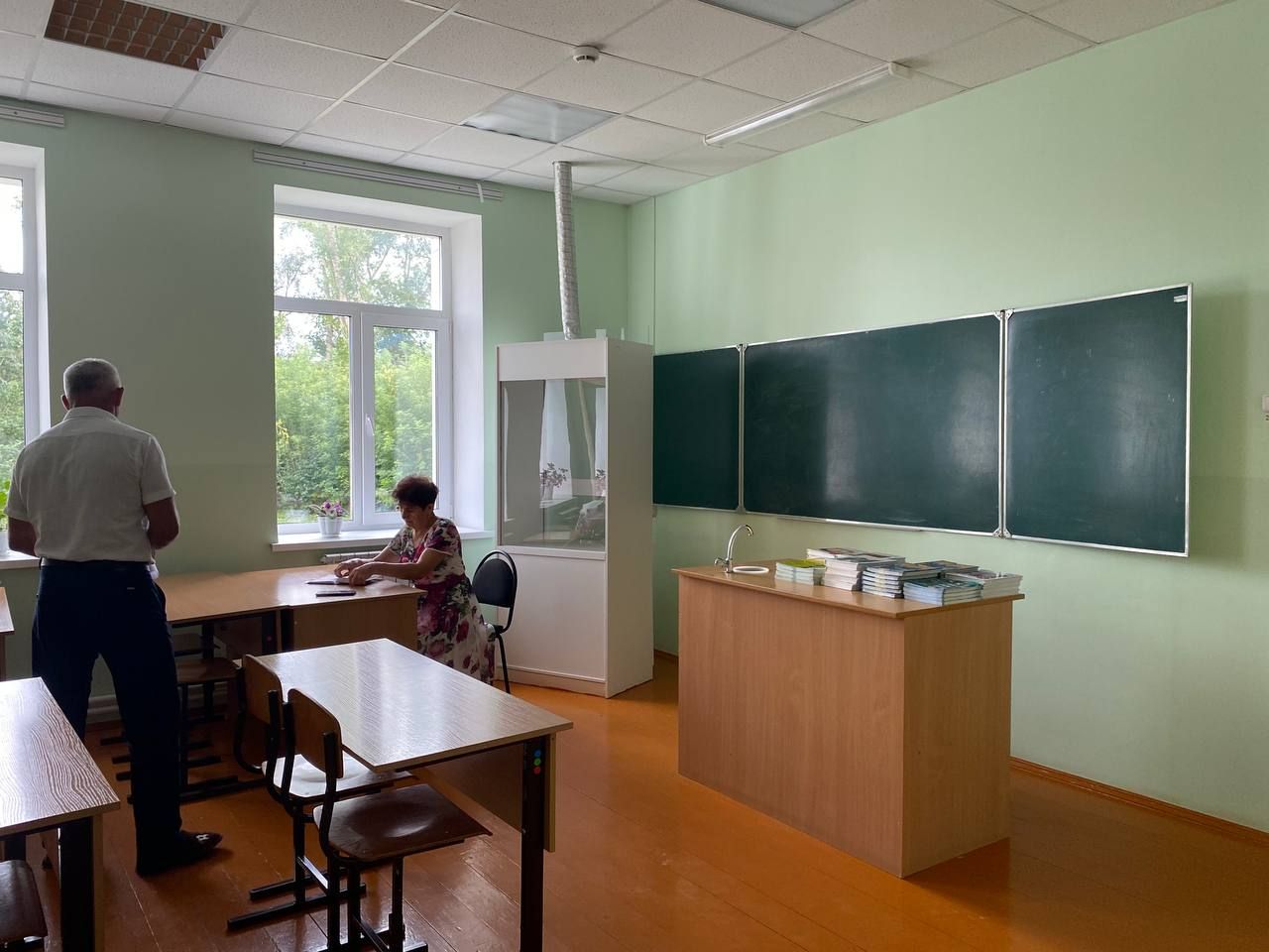 В Туембашском сельском поселении проверили готовность образовательных учреждений к новому учебному году