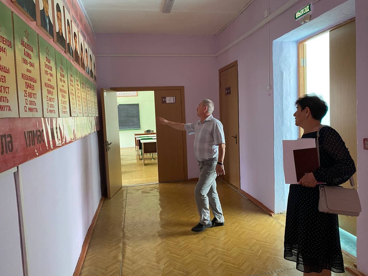 В Нижнерусском, Важашурском, Нижнеискубашском, Каркаусском поселениях проверили готовность образовательных учреждений к новому учебному году