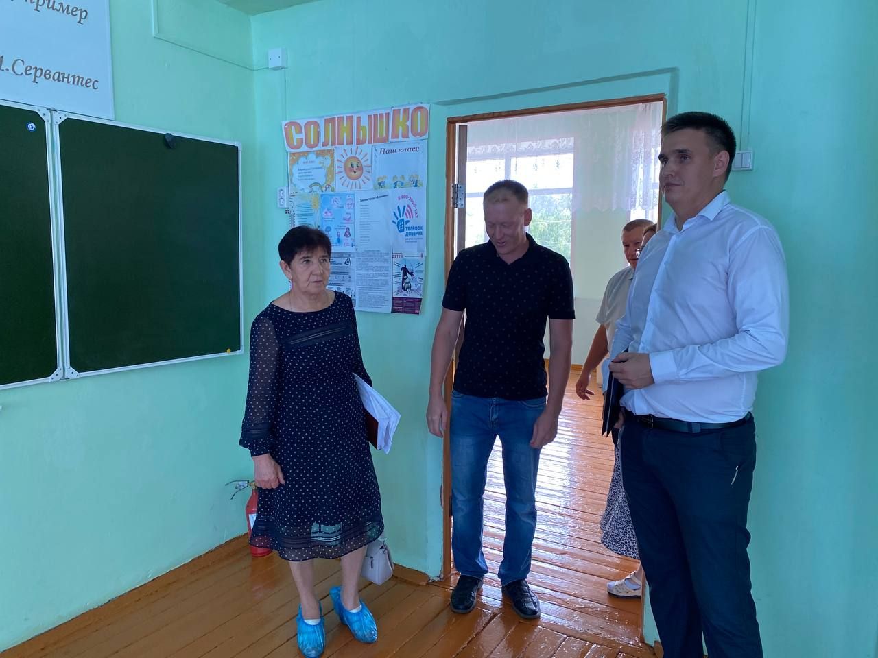 В Нижнерусском, Важашурском, Нижнеискубашском, Каркаусском поселениях проверили готовность образовательных учреждений к новому учебному году