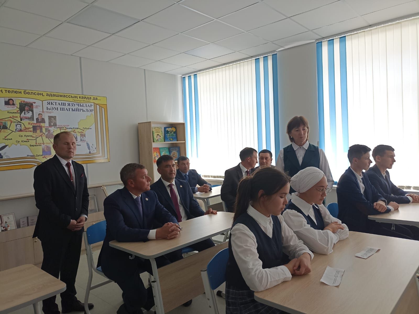 В деревне Большой Сардек Кукморского района после капремонта открыли гимназию