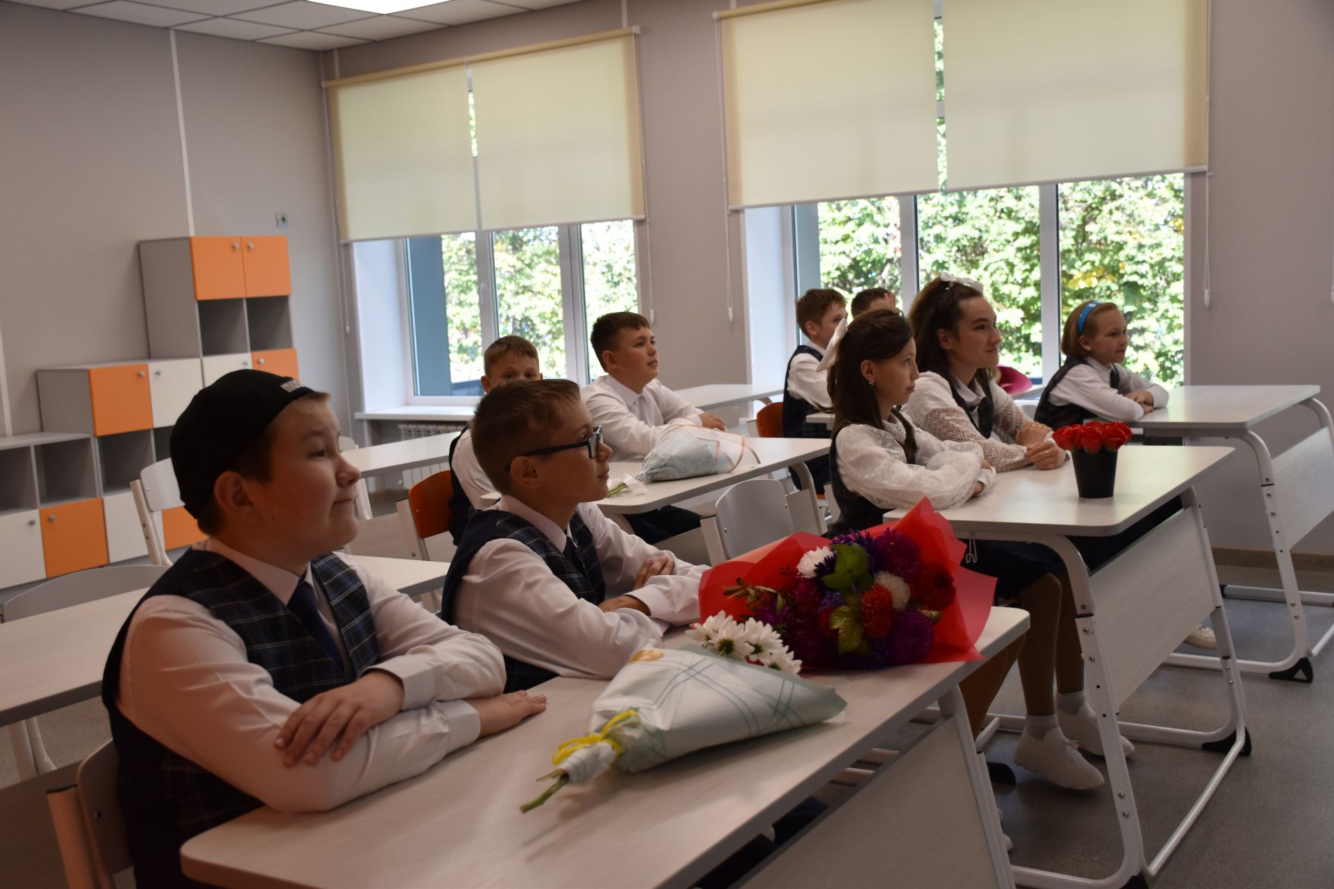 Учащиеся встретили День знаний в обновленной Ядыгерьской школе Кукморского района
