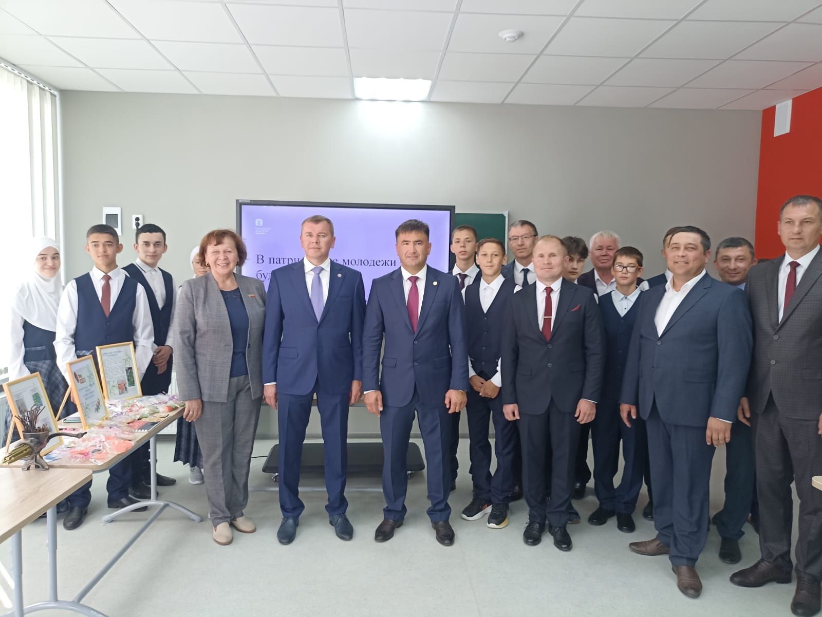 В деревне Большой Сардек Кукморского района после капремонта открыли гимназию
