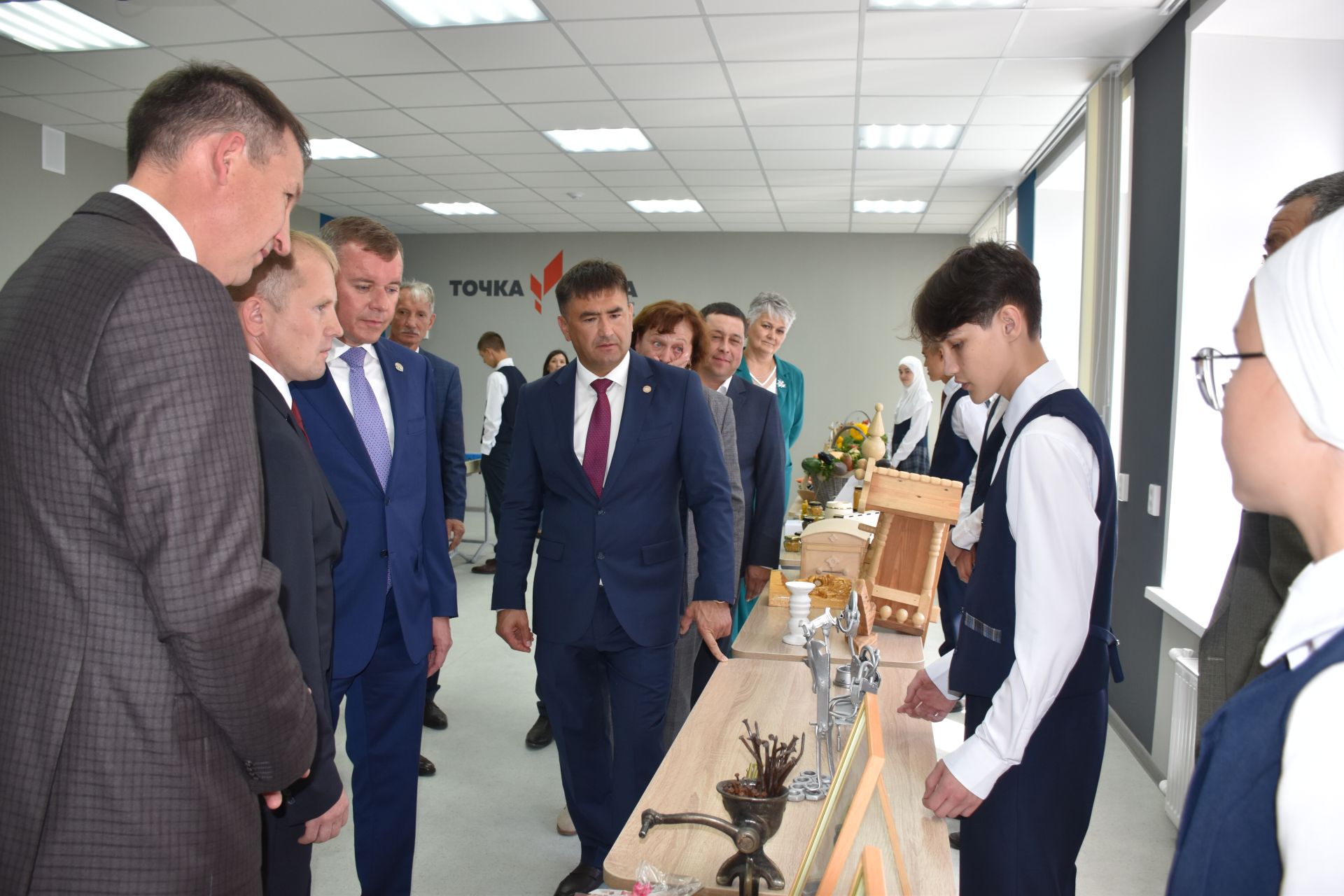 В деревне Большой Сардек Кукморского района после капремонта открыли гимназию