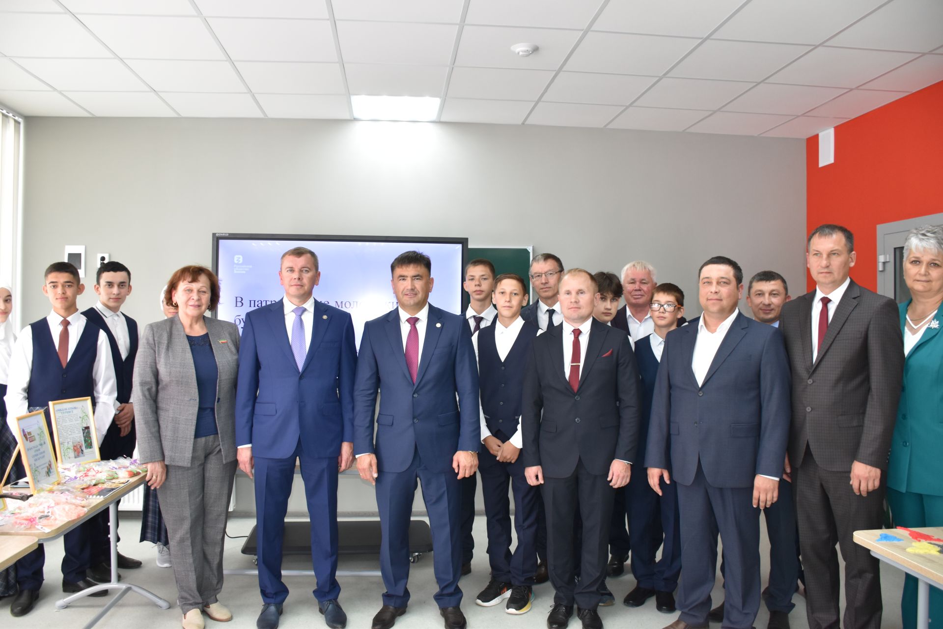 В деревне Большой Сардек Кукморского района после капремонта открыли гимназию