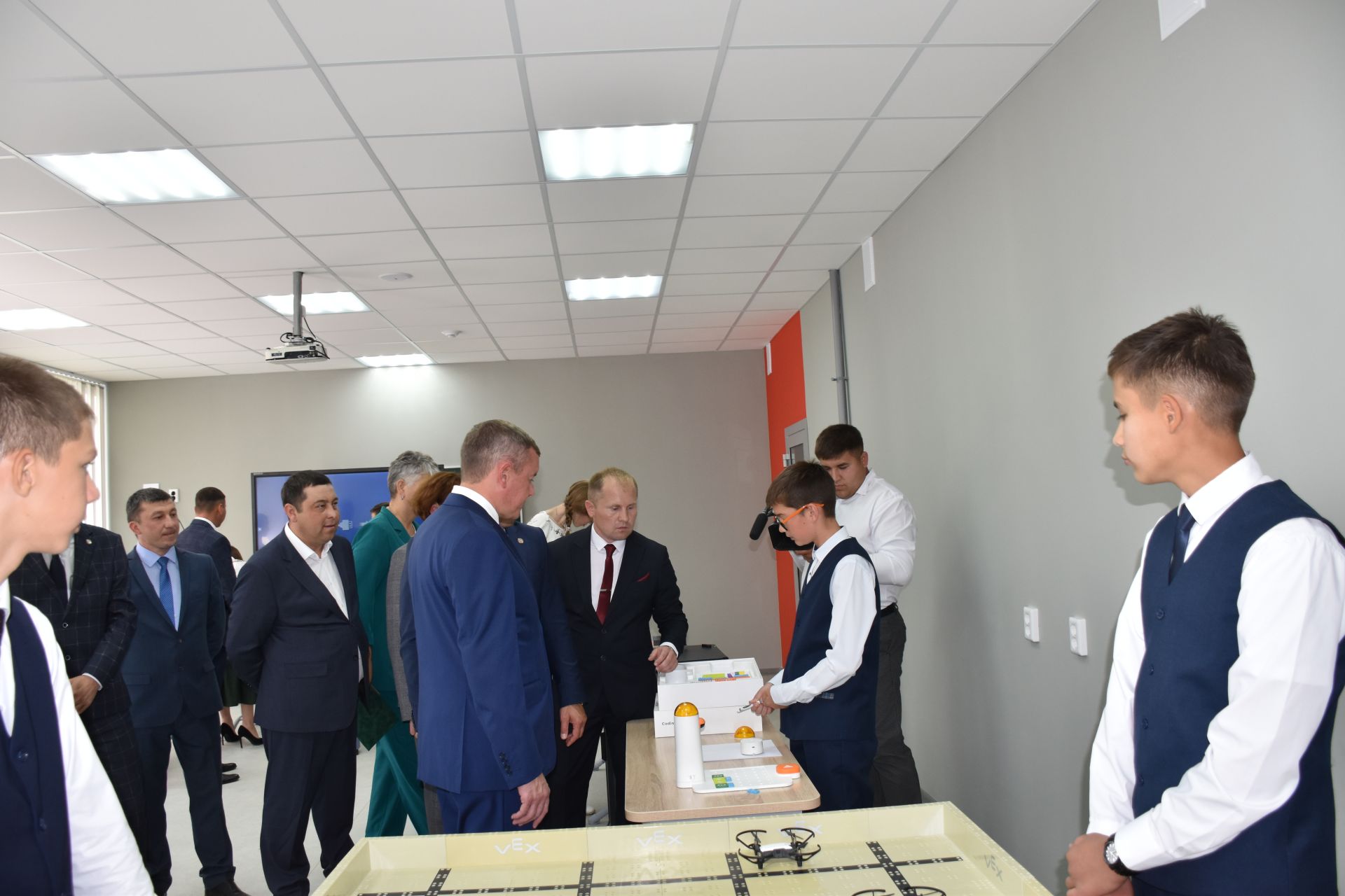 В деревне Большой Сардек Кукморского района после капремонта открыли гимназию