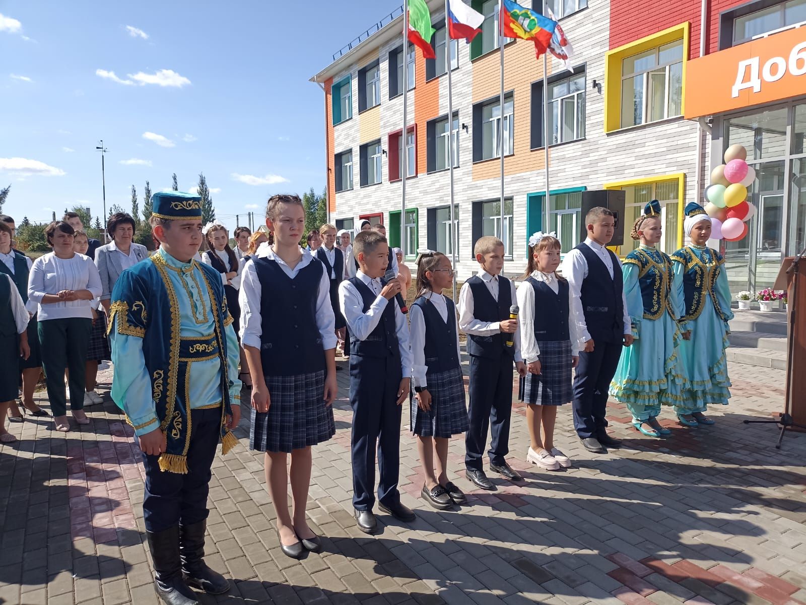В деревне Большой Сардек Кукморского района после капремонта открыли гимназию