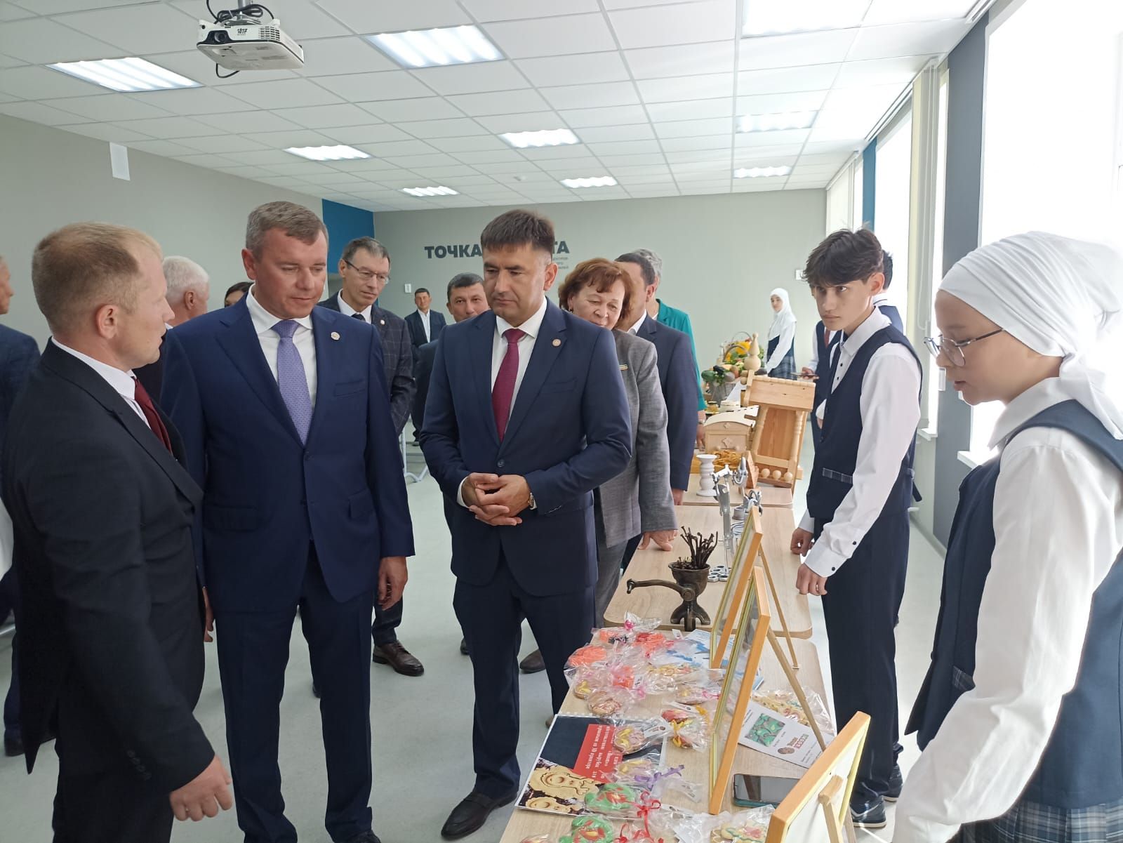 В деревне Большой Сардек Кукморского района после капремонта открыли гимназию