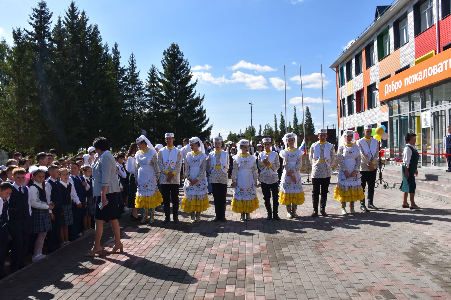 В деревне Большой Сардек Кукморского района после капремонта открыли гимназию