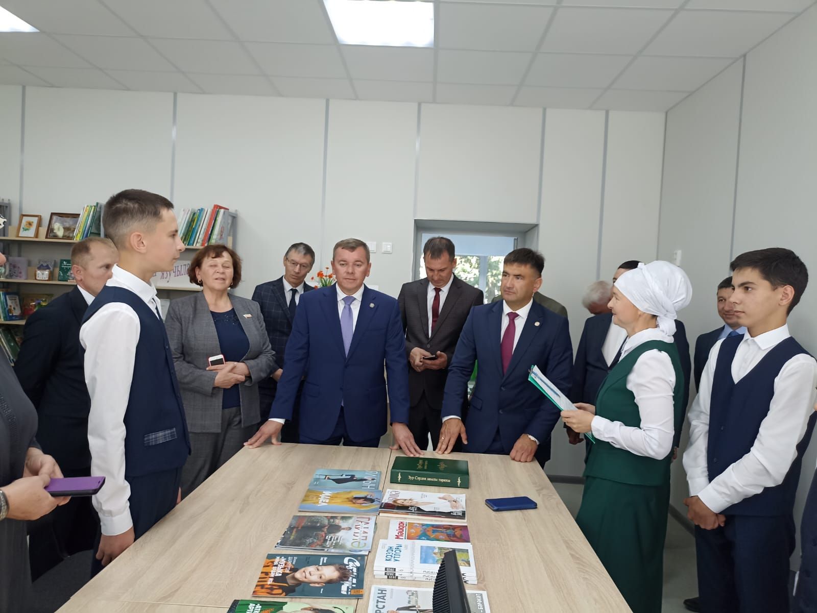 В деревне Большой Сардек Кукморского района после капремонта открыли гимназию