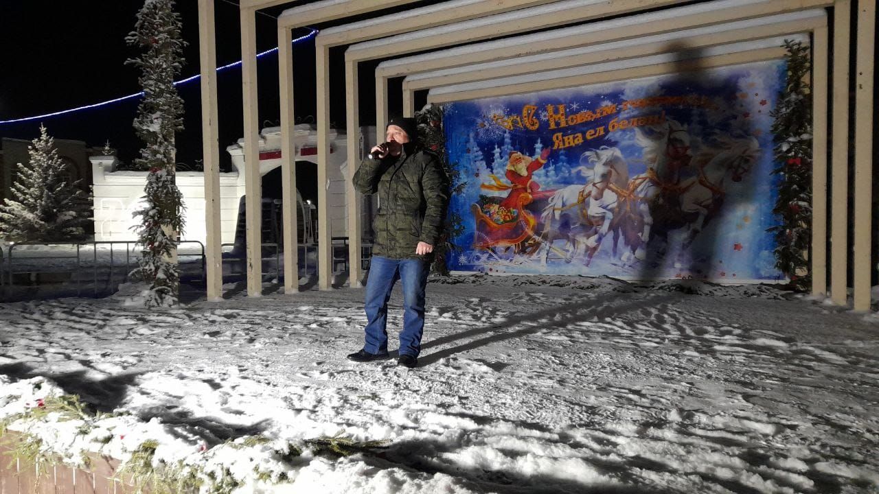 На Комсомольской площади Кукмора прошли вечерние гуляния