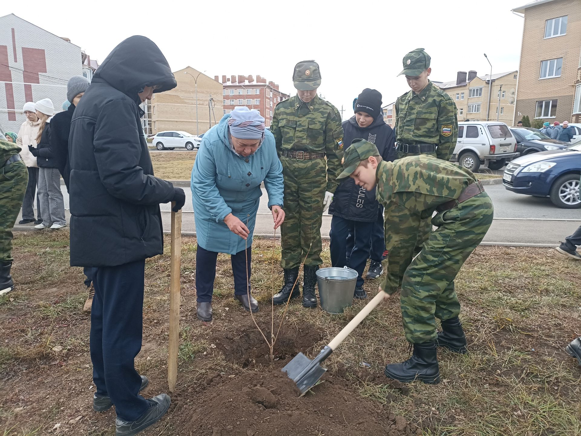 Кукмаралылар агач утырту акциясенә кушылды