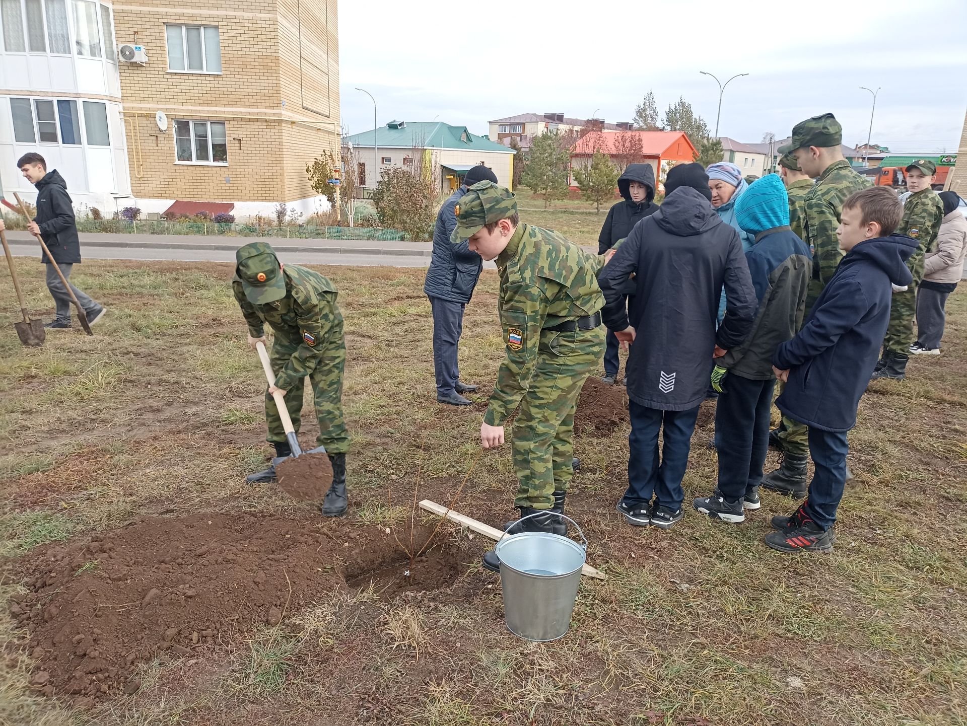 Кукмаралылар агач утырту акциясенә кушылды