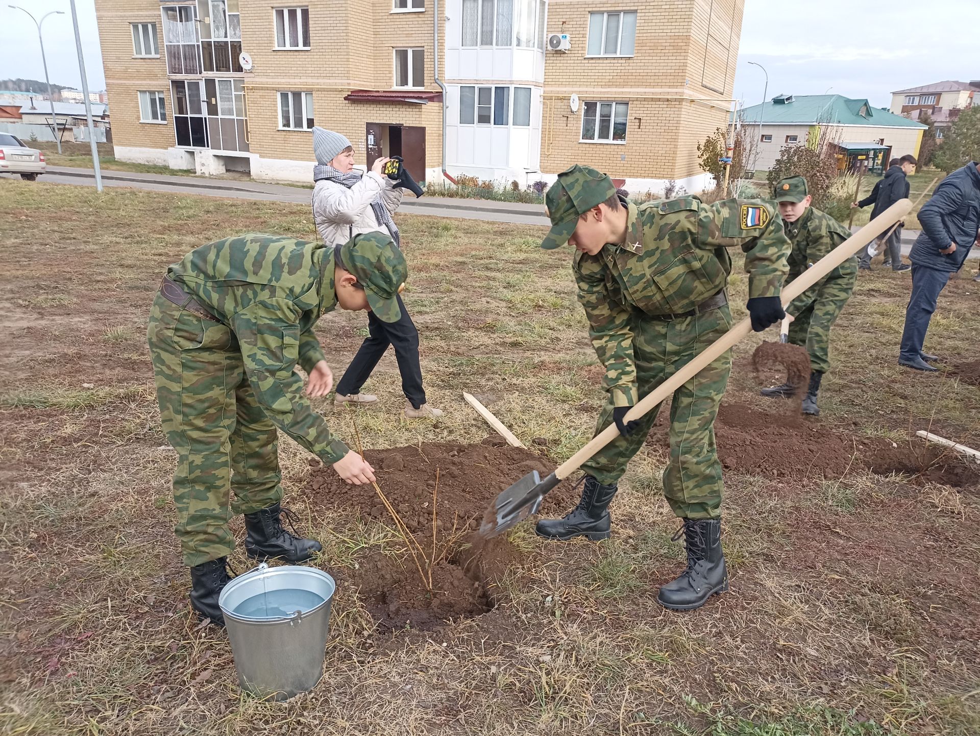 Кукмаралылар агач утырту акциясенә кушылды