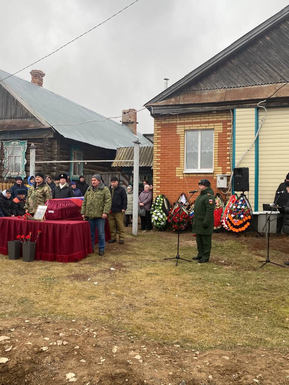 В Кукморском районе в последний путь проводили героя