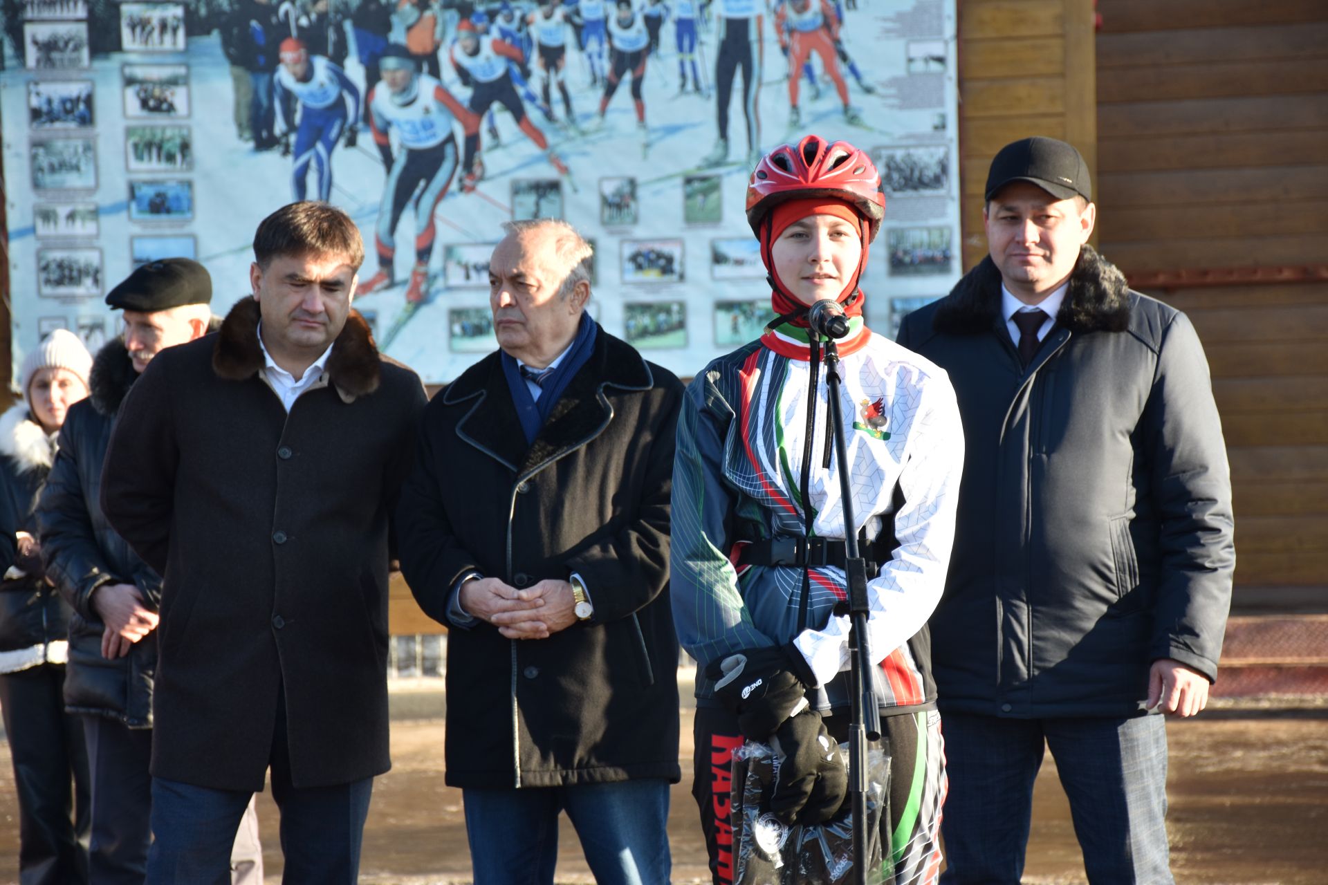 В Кукморе открыли лыжероллерную трассу