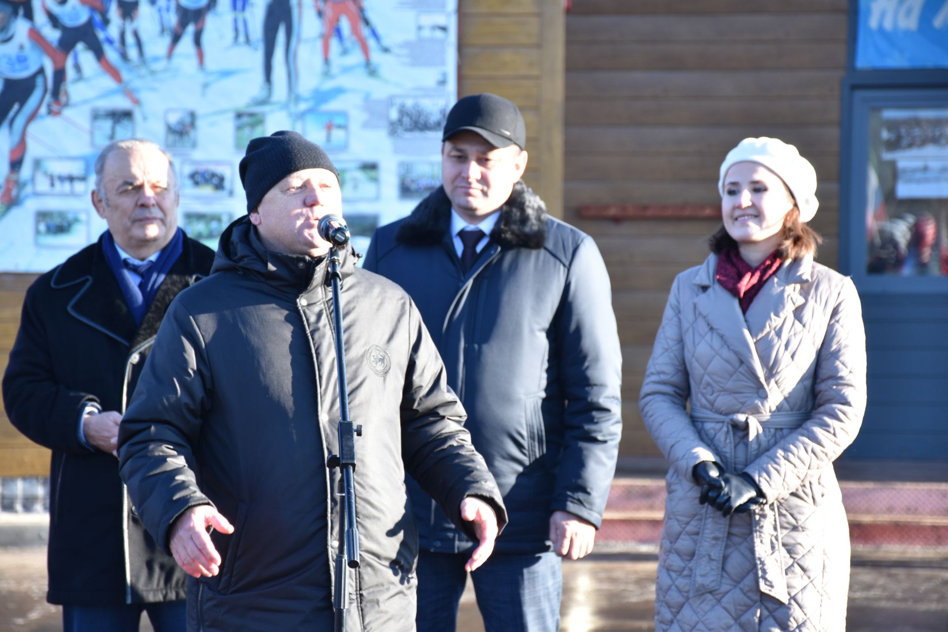 В Кукморе открыли лыжероллерную трассу