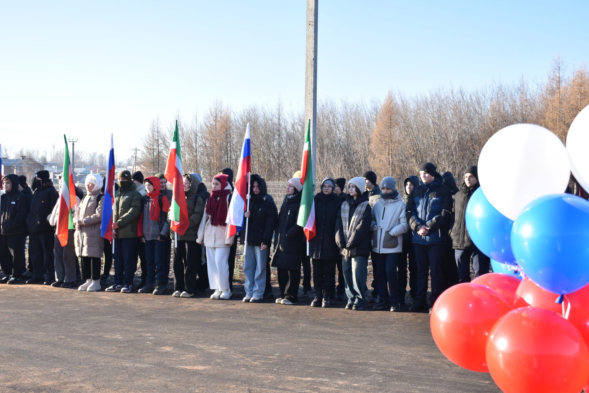 В Кукморе открыли лыжероллерную трассу