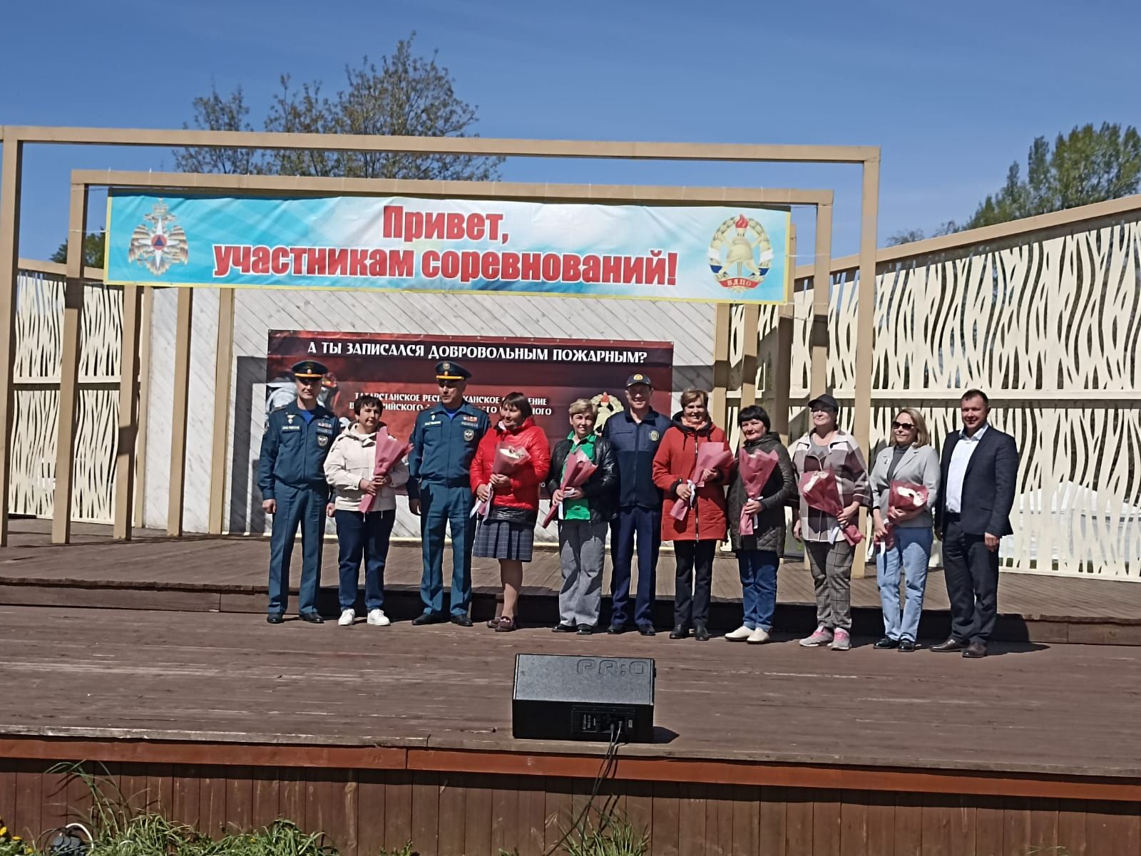 В Кукморе проходит финал республиканских соревнований среди подразделений добровольной пожарной охраны Республики Татарстан