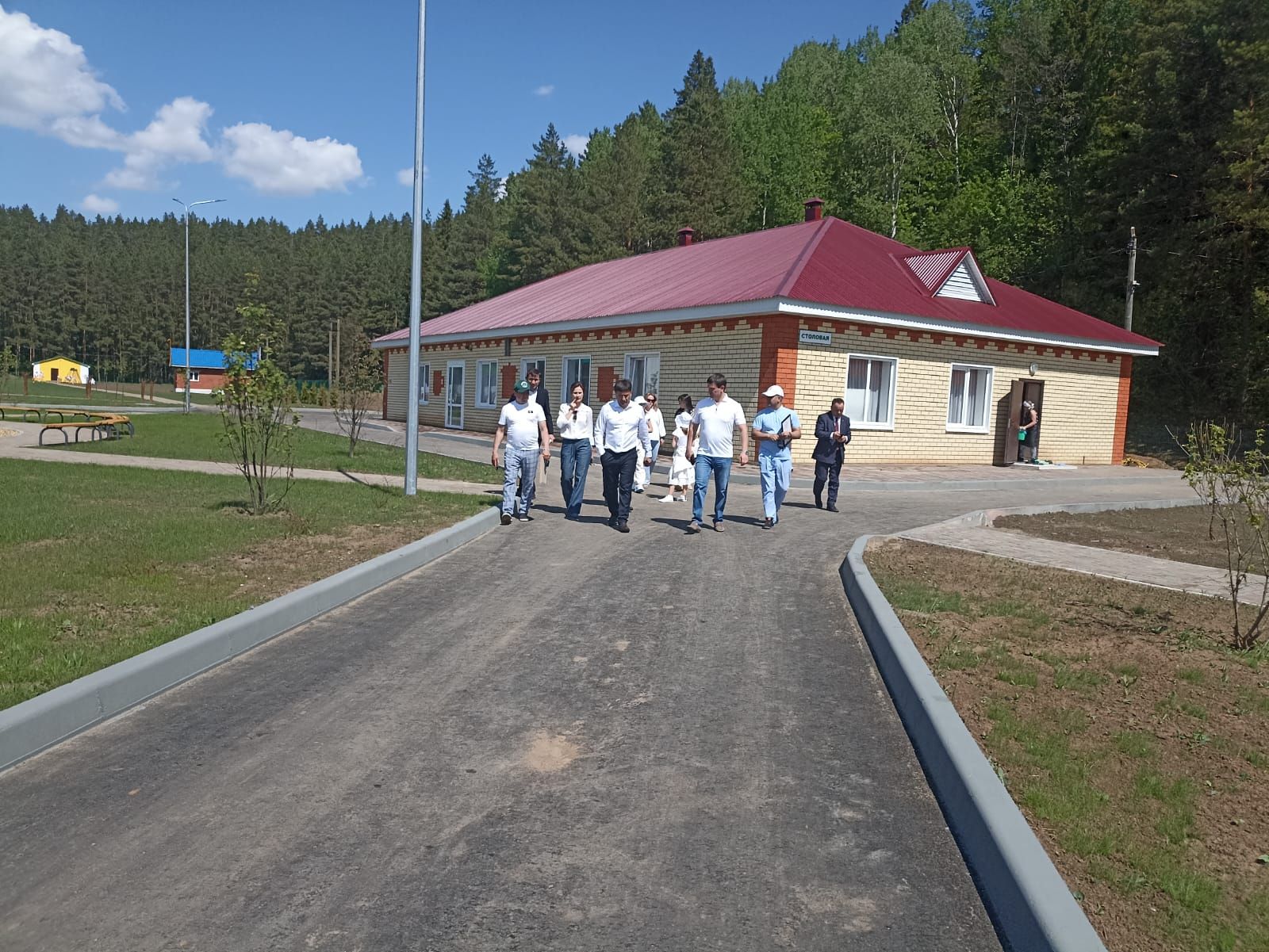 Капиталь төзекләндерелгән “Нараткай” лагере үзенең ишекләрен ачты