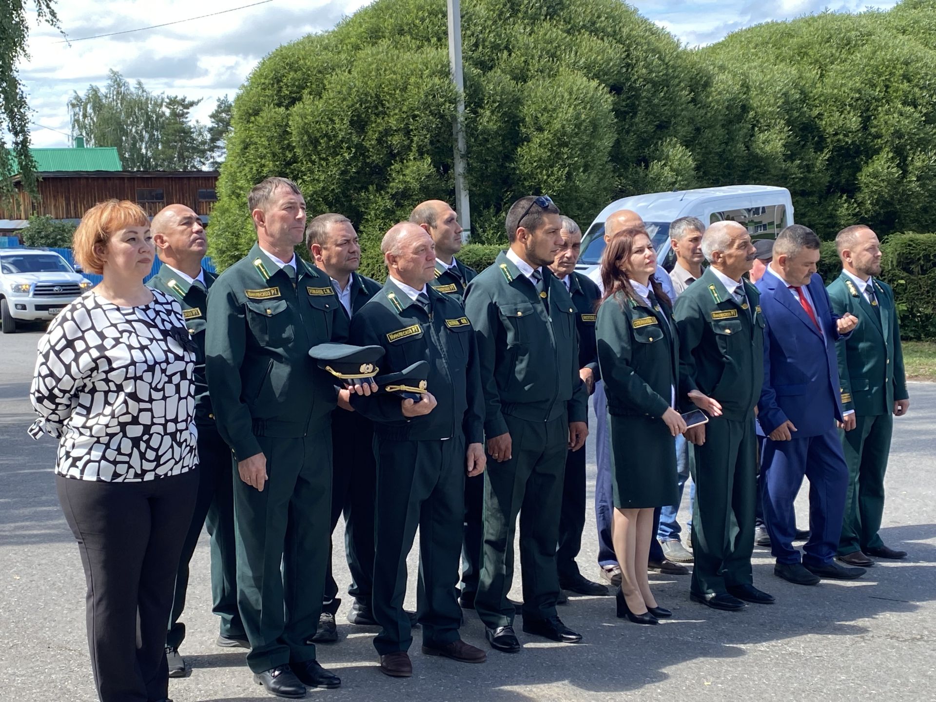 Выпускникам Лубянского лесотехнического колледжа вручили дипломы