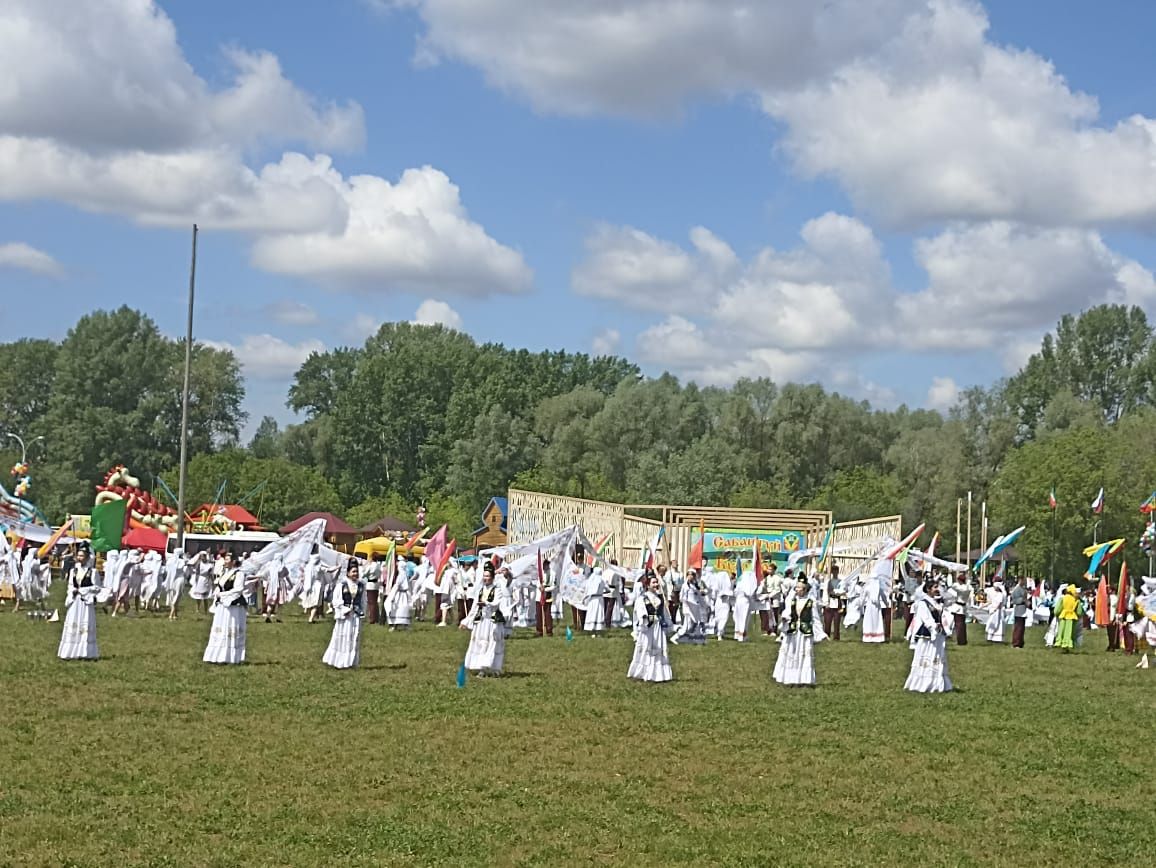 В Кукморе празднуют Сабантуй — фоторепортаж