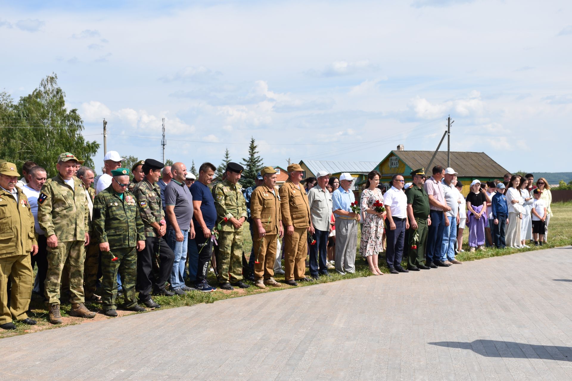 Кукмарада сугыш хәрәкәтләрендә катнашучылар истәлегенә багышланган чара узды