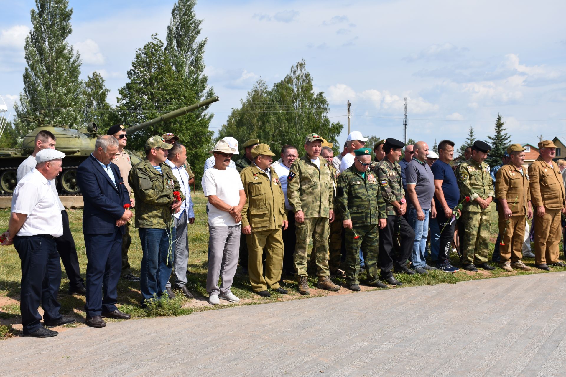 Кукмарада сугыш хәрәкәтләрендә катнашучылар истәлегенә багышланган чара узды