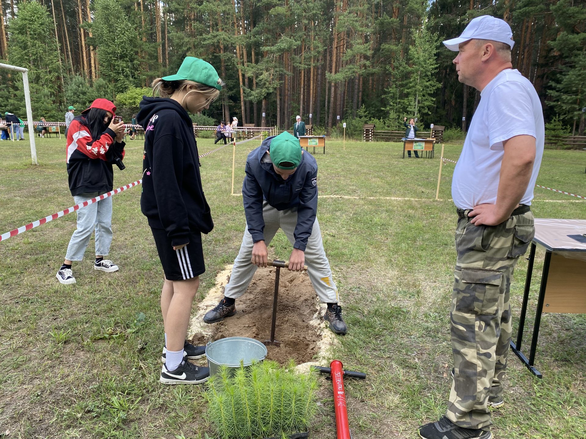 В Кукморском районе проходит Слет школьных лесничеств РТ «Леса и инновации»